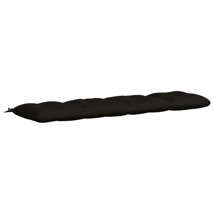 Perna pentru bancă VIANEN 100% Polyester Negru 200 x 50 x 12 cm WALTI