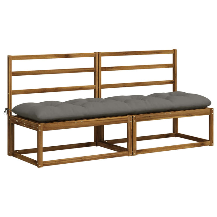 Perna pentru bancă VIANEN 100% Polyester Gri 200 x 50 x 12 cm - WALTI WALTI