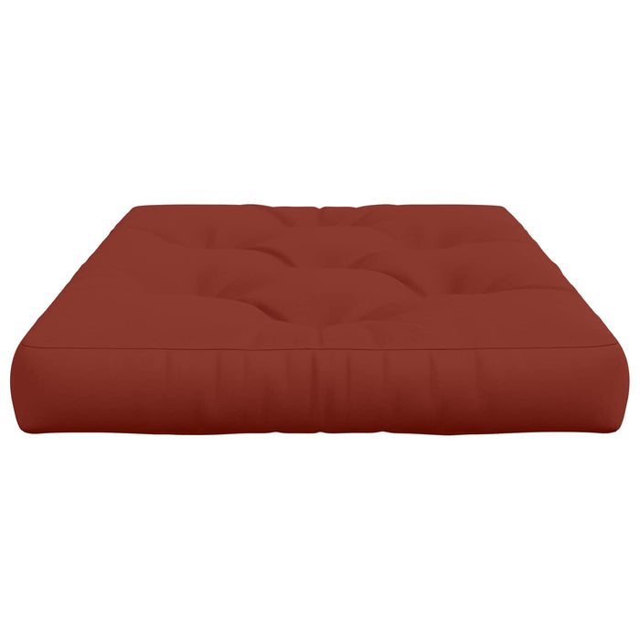 Perne pentru Palet VIANEN 100% Polyester Roșu 120 x 80 x 12 cm WALTI