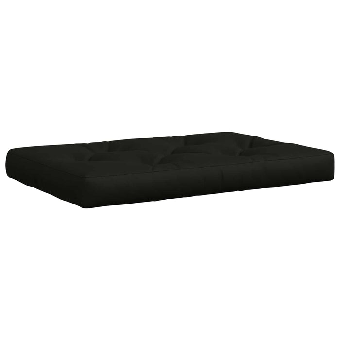 Perne pentru Palet VIANEN 100% Polyester Negru 120 x 60 x 12 cm WALTI
