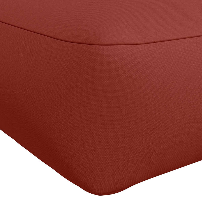 Perne pentru Palet VIANEN 100% Polyester Roșu 120 x 60 x 12 cm WALTI