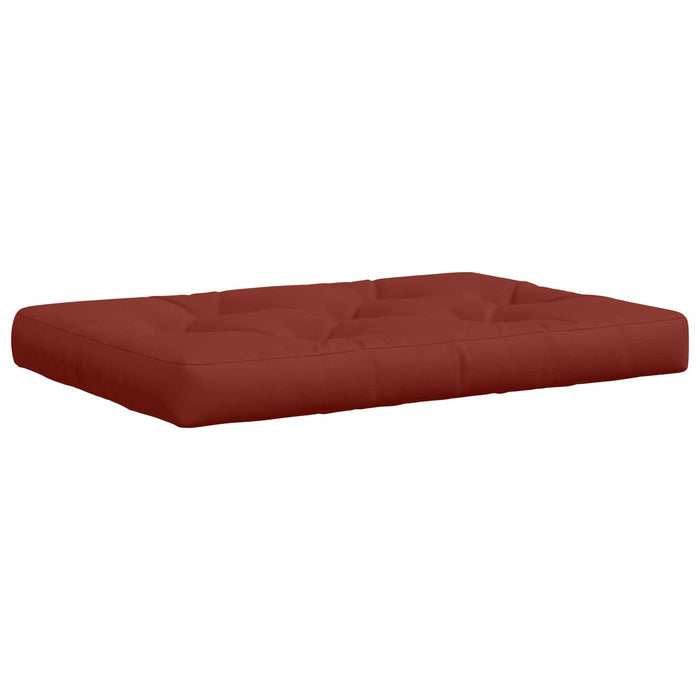 Perne pentru Palet VIANEN 100% Polyester Roșu 120 x 60 x 12 cm WALTI