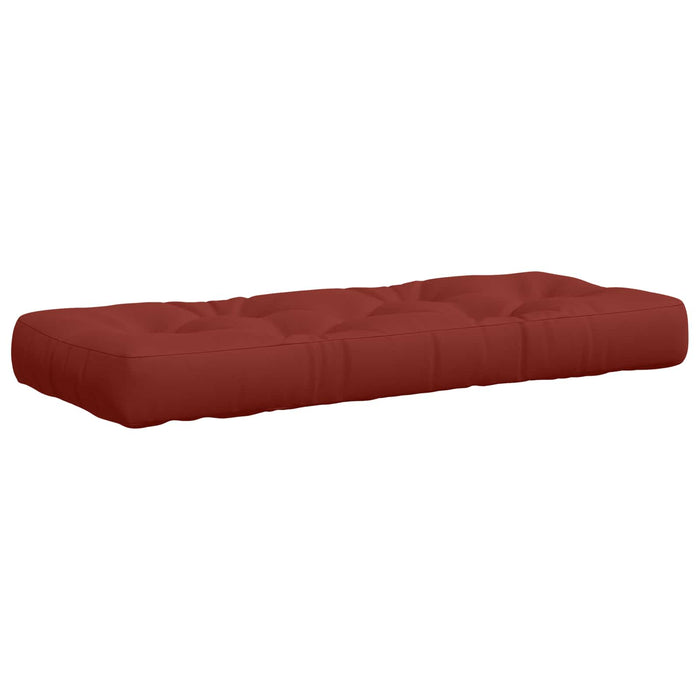 Perne pentru Palet VIANEN 100% Polyester Roșu 120 x 50 x 12 cm WALTI