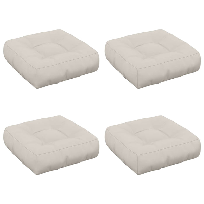 Perne pentru șezut cu 4 piese VIANEN 4 pcs 100% Polyester Alb WALTI