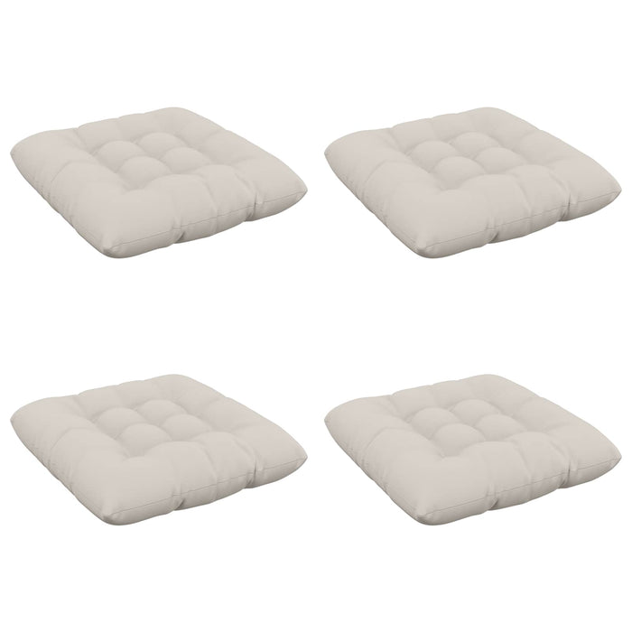 Perne de Șezut VIANEN 4 buc. 100% Polyester Alb 50 x 50 x 12 cm WALTI