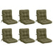Perne pentru Scaune cu Spătar Înalt - Set de 6 VIANEN 6 pcs - WALTI WALTI