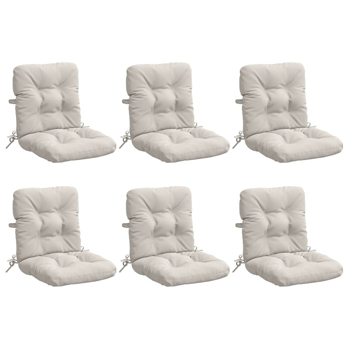 Perne pentru Scaune cu Spătar Înalt - Set de 6 VIANEN 6 pcs Alb WALTI