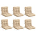 Perne pentru Scaune cu Spătar Înalt - Set de 6 VIANEN 6 pcs - WALTI WALTI