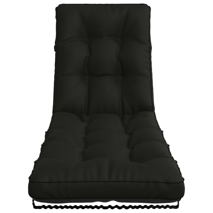 Perna pentru Șezlong VIANEN 100% Polyester Negru WALTI