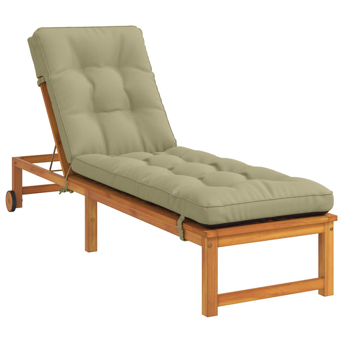 Perna pentru Șezlong VIANEN 100% Polyester Verde deschis WALTI
