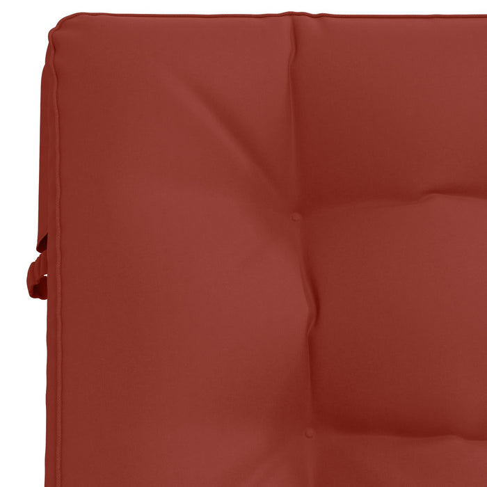 Perna pentru Șezlong VIANEN 100% Polyester Roșu 200 x 70 x 8 cm WALTI
