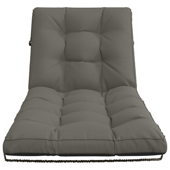 Perna pentru Șezlong VIANEN 100% Polyester Gri 200 x 70 x 8 cm WALTI