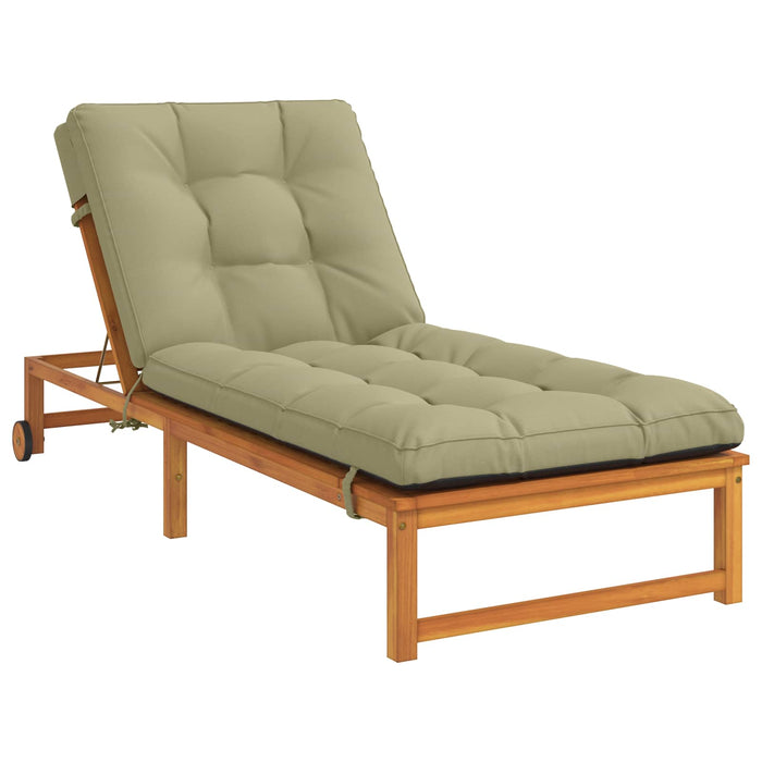 Perna pentru Șezlong VIANEN 100% Polyester Verde deschis WALTI
