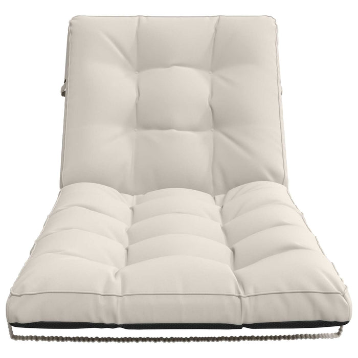 Perna pentru Șezlong VIANEN 100% Polyester Alb 200 x 80 x 8 cm WALTI