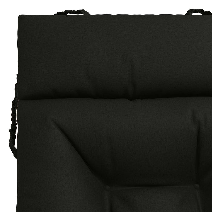 Perna pentru Șezlong VIANEN 100% Polyester Negru WALTI