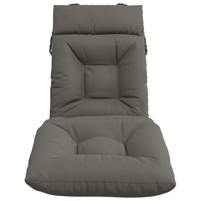 Perna pentru Șezlong VIANEN 100% Polyester Gri 200 x 50 x 8 cm WALTI