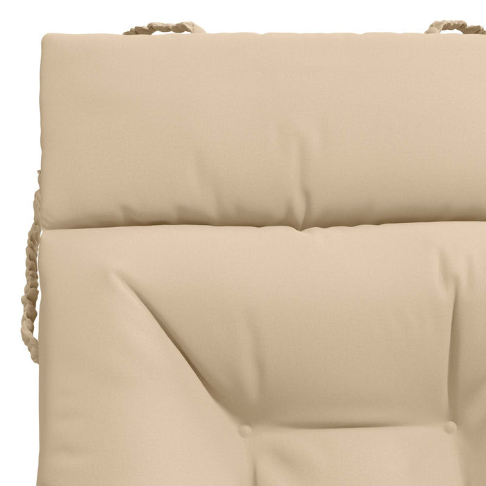 Perna pentru Șezlong VIANEN 100% Polyester Crem 200 x 50 x 8 cm WALTI