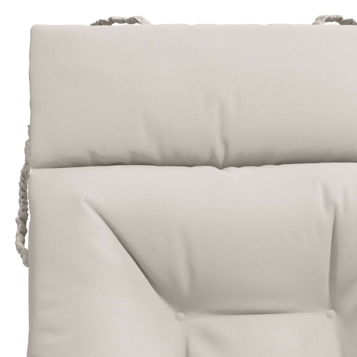 Perna pentru Șezlong VIANEN 100% Polyester Alb 200 x 60 x 8 cm - WALTI WALTI