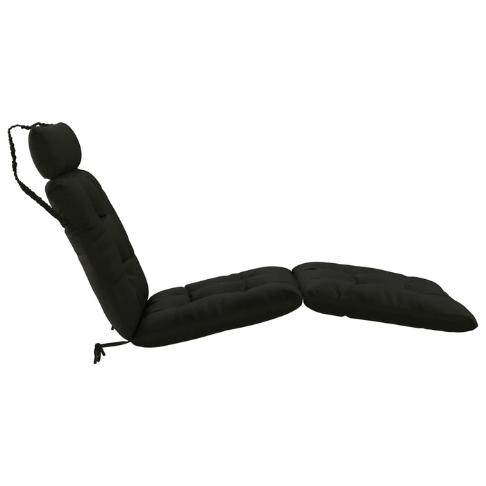 Perna pentru Șezlong VIANEN 100% Polyester Negru WALTI