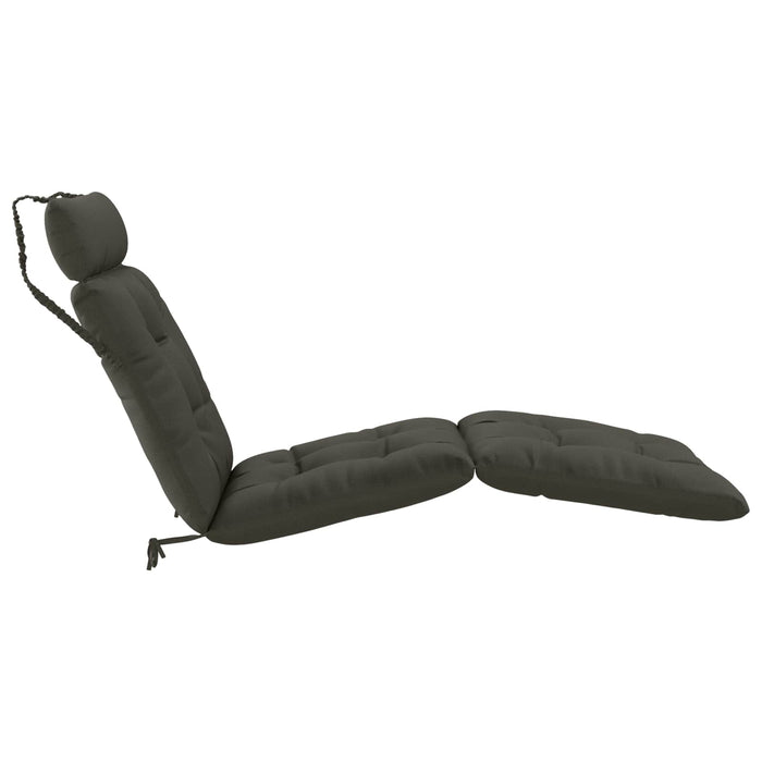 Perna pentru Șezlong VIANEN 100% Polyester Antracit WALTI