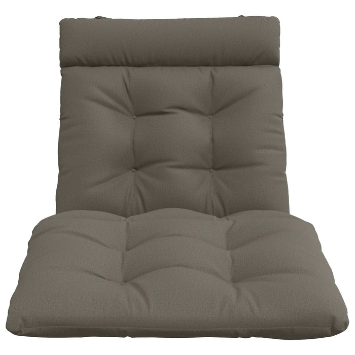 Perna pentru Șezlong VIANEN 100% Polyester Gri 200 x 90 x 8 cm WALTI