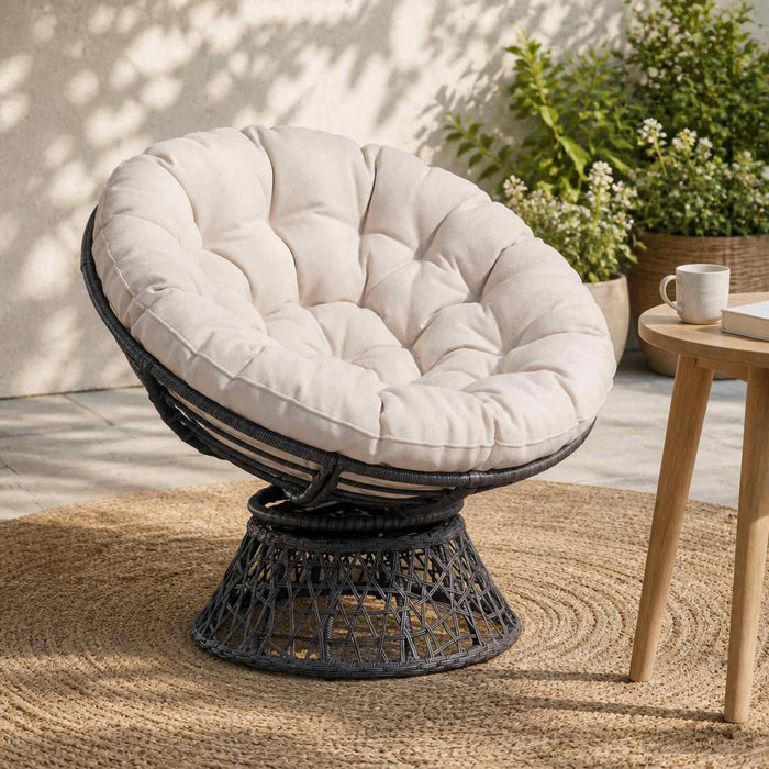 Perna pentru fotoliul Papasan VIANEN 100% Polyester Alb WALTI