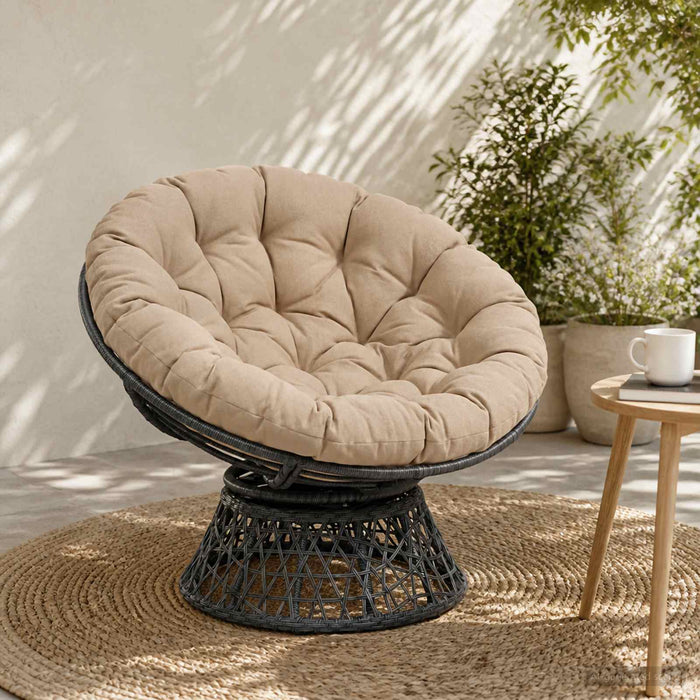 Perna pentru fotoliul Papasan VIANEN 100% Polyester Nisipiu WALTI