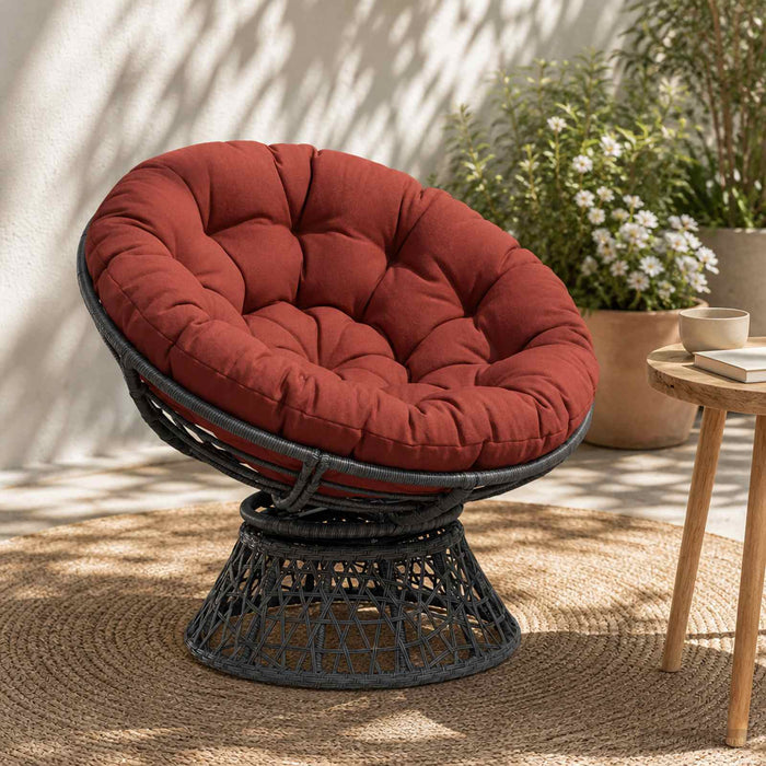 Perna pentru fotoliul Papasan VIANEN 100% Polyester Roșu WALTI