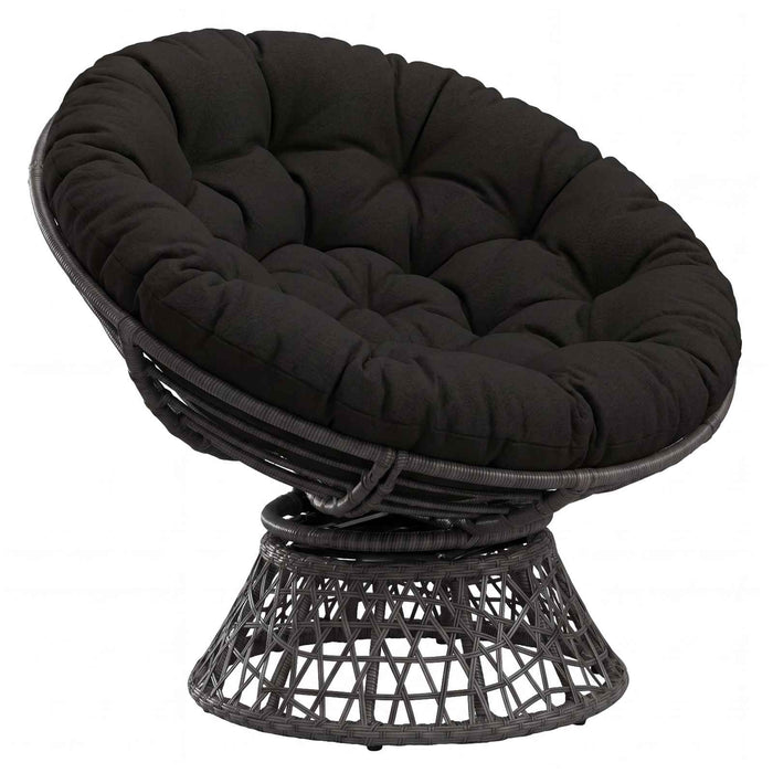 Perna pentru fotoliul Papasan VIANEN 100% Polyester Negru WALTI