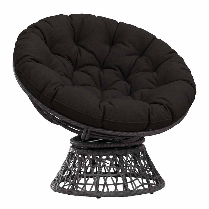 Perna pentru fotoliu suspendat VIANEN 100% Polyester Negru WALTI