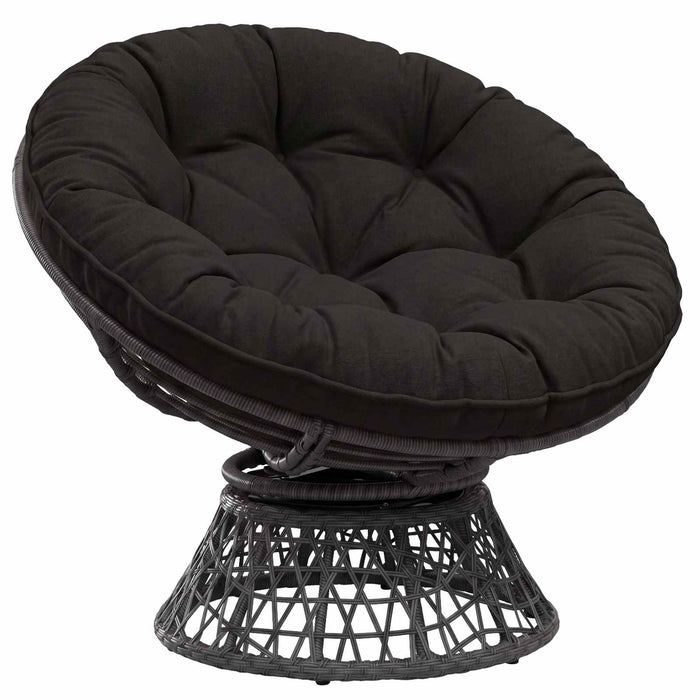 Perna pentru fotoliu suspendat VIANEN 100% Polyester Negru WALTI