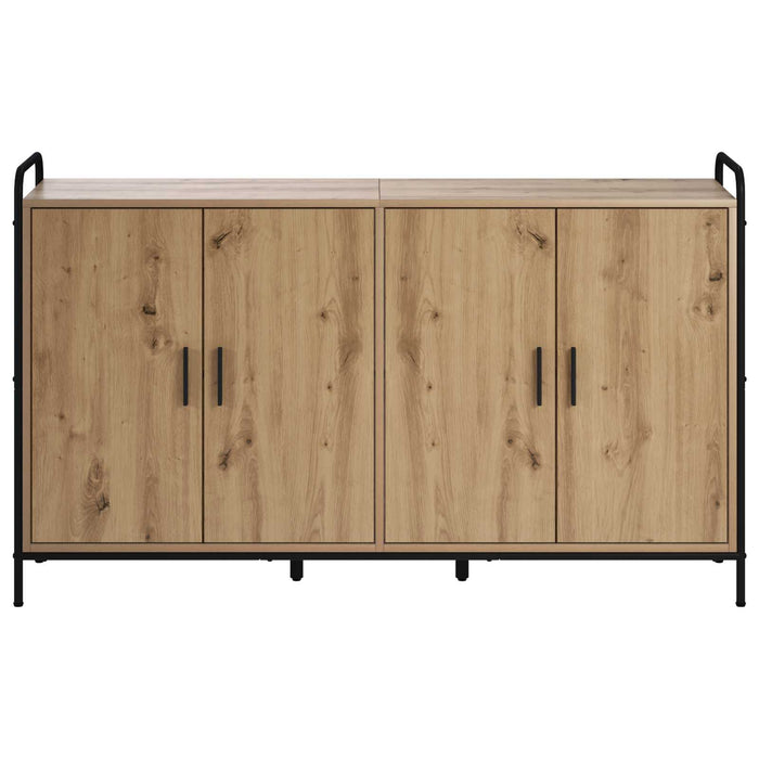 Bufet Stejar Artizanal 97 x 33 x 81 cm Lemn prelucrat WALTI