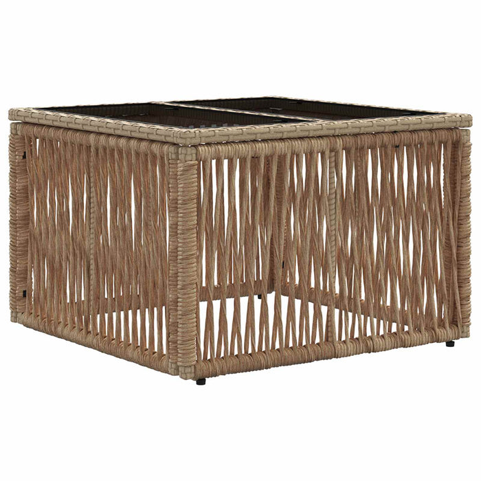 Set de canapele pentru grădină 10 pcs Bej poliratan - WALTI WALTI