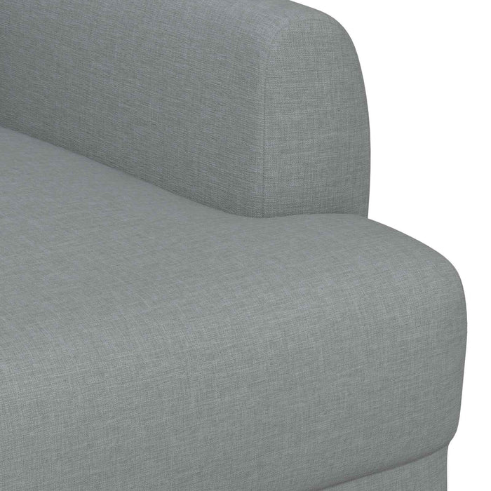 Canapea cu capitonaj butonat Gri deschis 116 x 67 x 80 cm WALTI