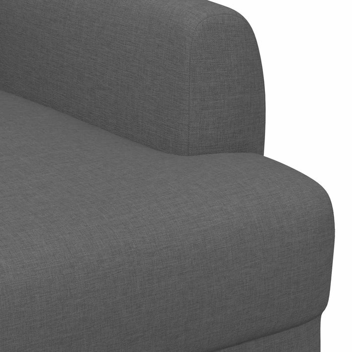 Canapea cu capitonaj butonat Gri închis 116 x 67 x 80 cm WALTI