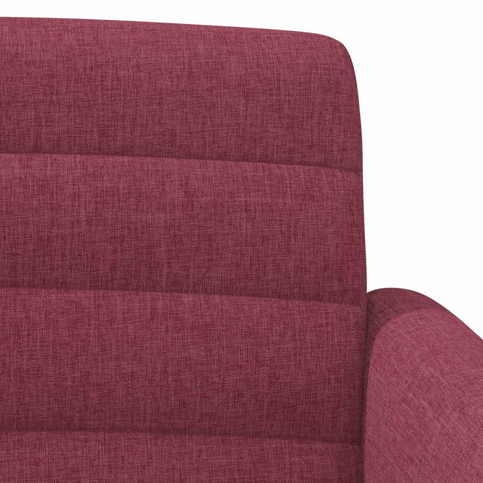Canapea cu capitonaj butonat Roșu Vin 116 x 67 x 80 cm Țesătură WALTI