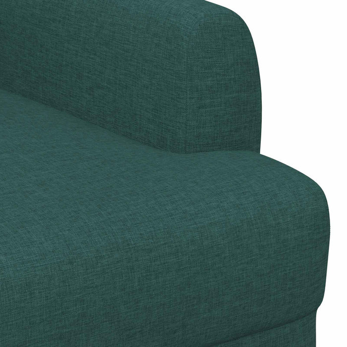 Canapea cu capitonaj butonat Verde închis 116 x 67 x 80 cm WALTI