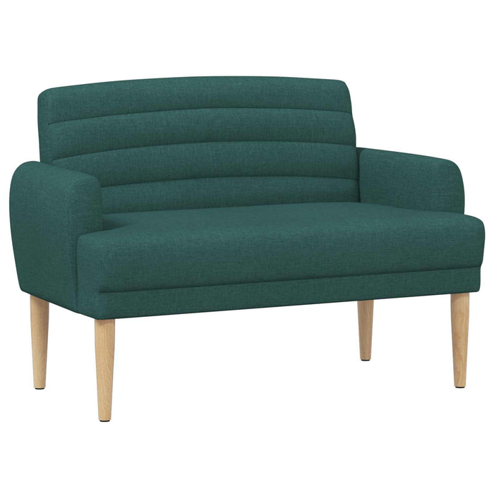 Canapea cu capitonaj butonat Verde închis 116 x 67 x 80 cm WALTI
