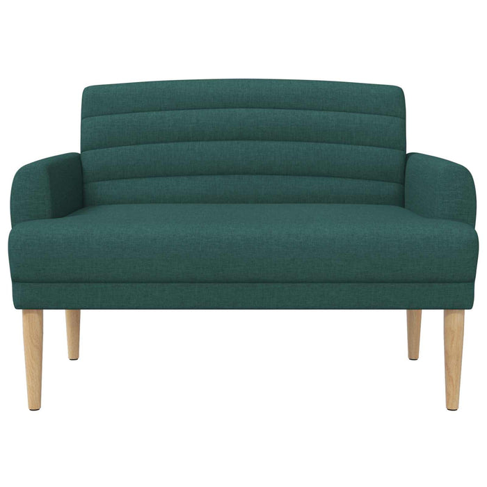 Canapea cu capitonaj butonat Verde închis 116 x 67 x 80 cm WALTI