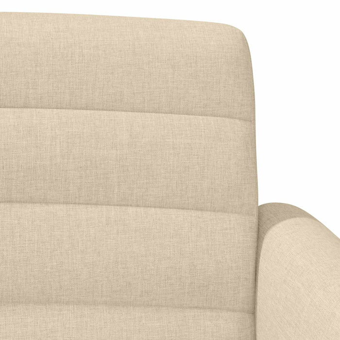 Canapea cu capitonaj butonat Crem 116 x 67 x 80 cm Țesătură WALTI