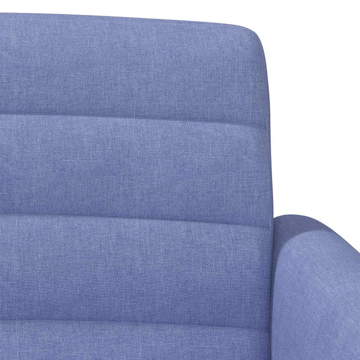 Canapea cu capitonaj butonat Albastru Jeans 116 x 67 x 80 cm WALTI