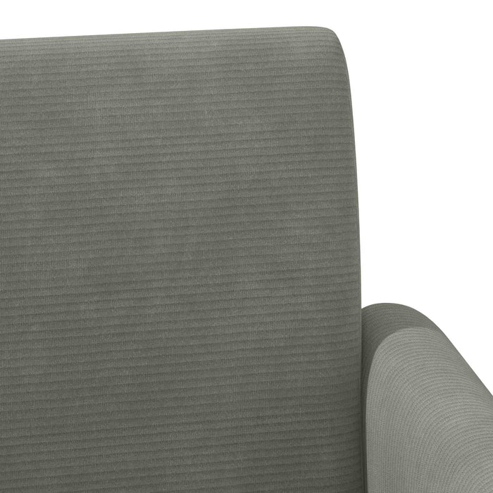 Canapea cu capitonaj butonat Gri deschis 116 x 67 x 81 cm WALTI