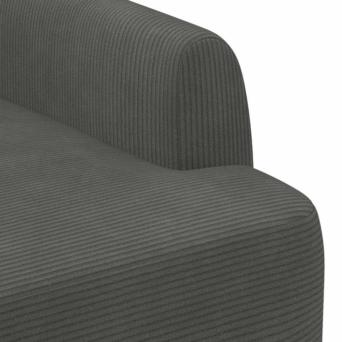 Canapea cu capitonaj butonat Gri închis 116 x 67 x 81 cm WALTI