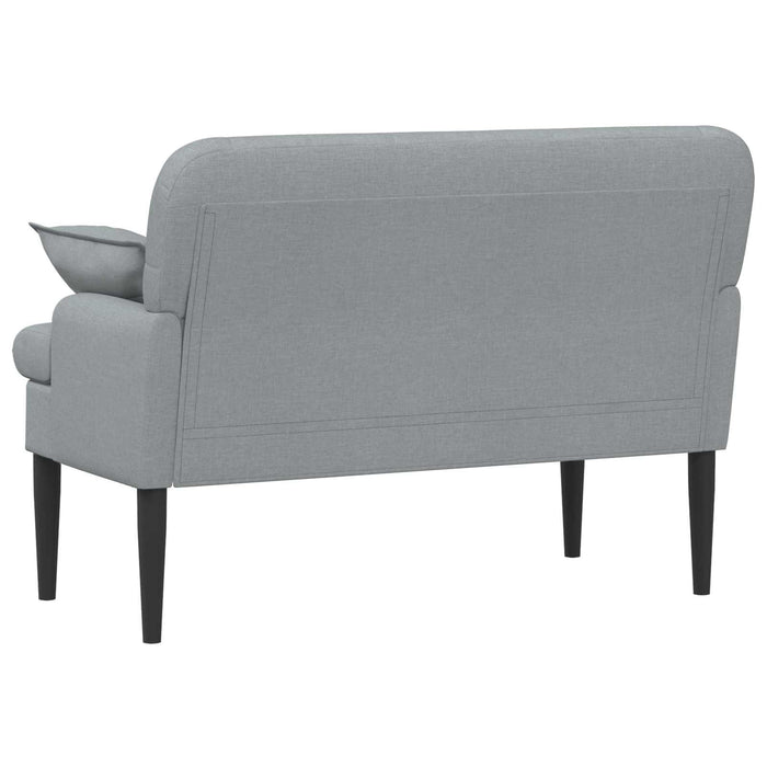 Canapea cu capitonaj butonat Gri deschis 111 x 68 x 80 cm WALTI