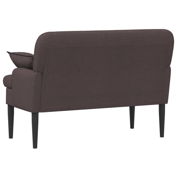 Canapea cu capitonaj butonat Maro închis 111 x 68 x 80 cm WALTI