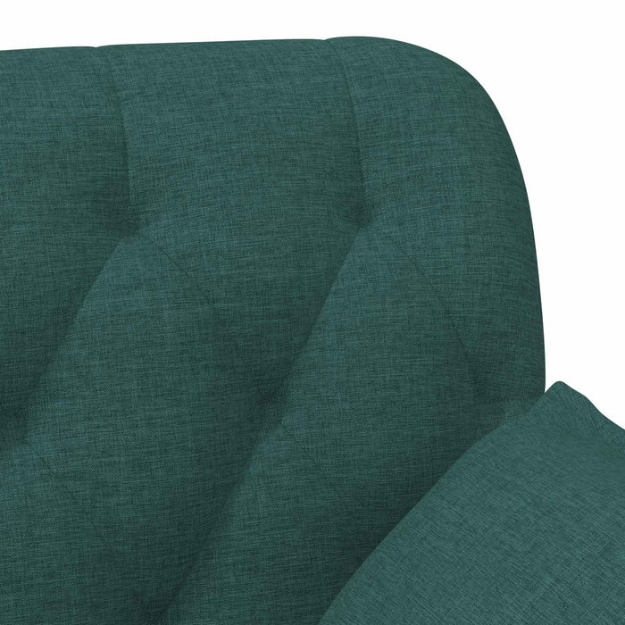 Canapea cu capitonaj butonat Verde închis 111 x 68 x 80 cm WALTI