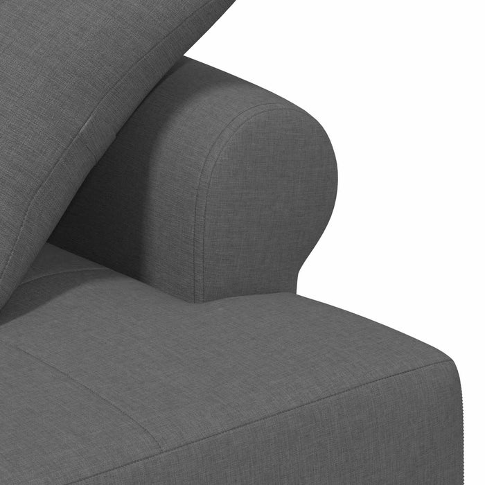 Canapea cu capitonaj butonat Gri închis 120 x 65 x 79 cm WALTI
