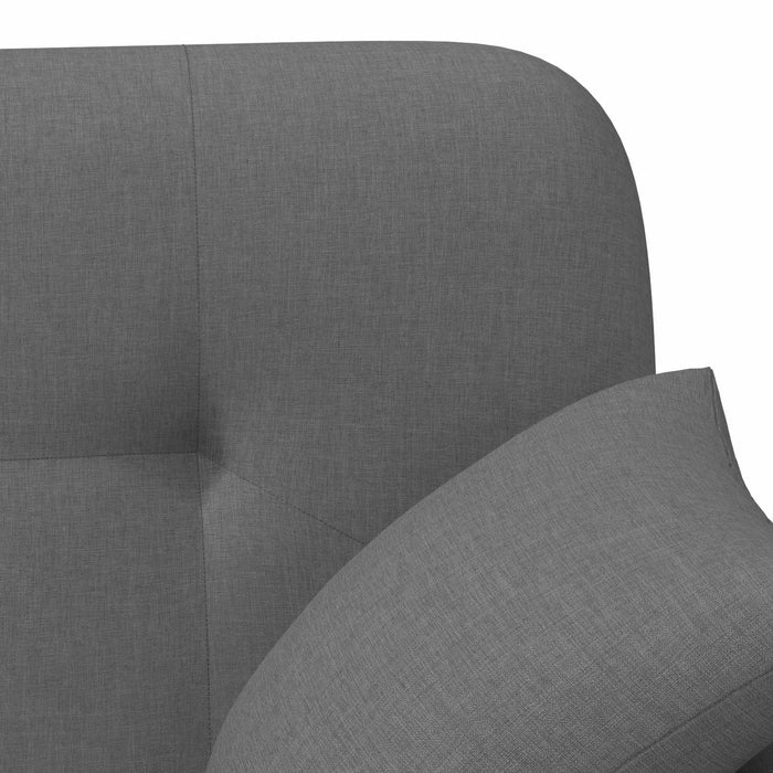 Canapea cu capitonaj butonat Gri închis 120 x 65 x 79 cm WALTI