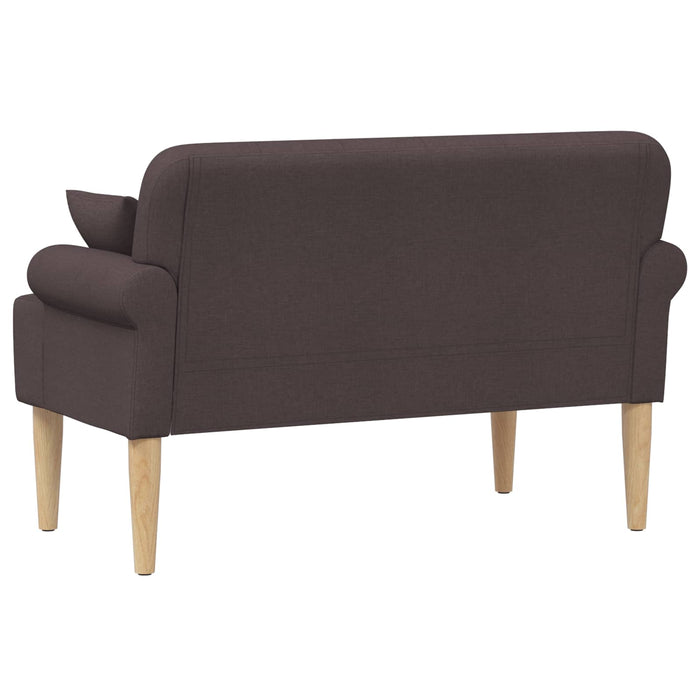 Canapea cu capitonaj butonat Maro închis 120 x 65 x 79 cm WALTI