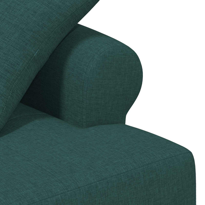 Canapea cu capitonaj butonat Verde închis 120 x 65 x 79 cm WALTI